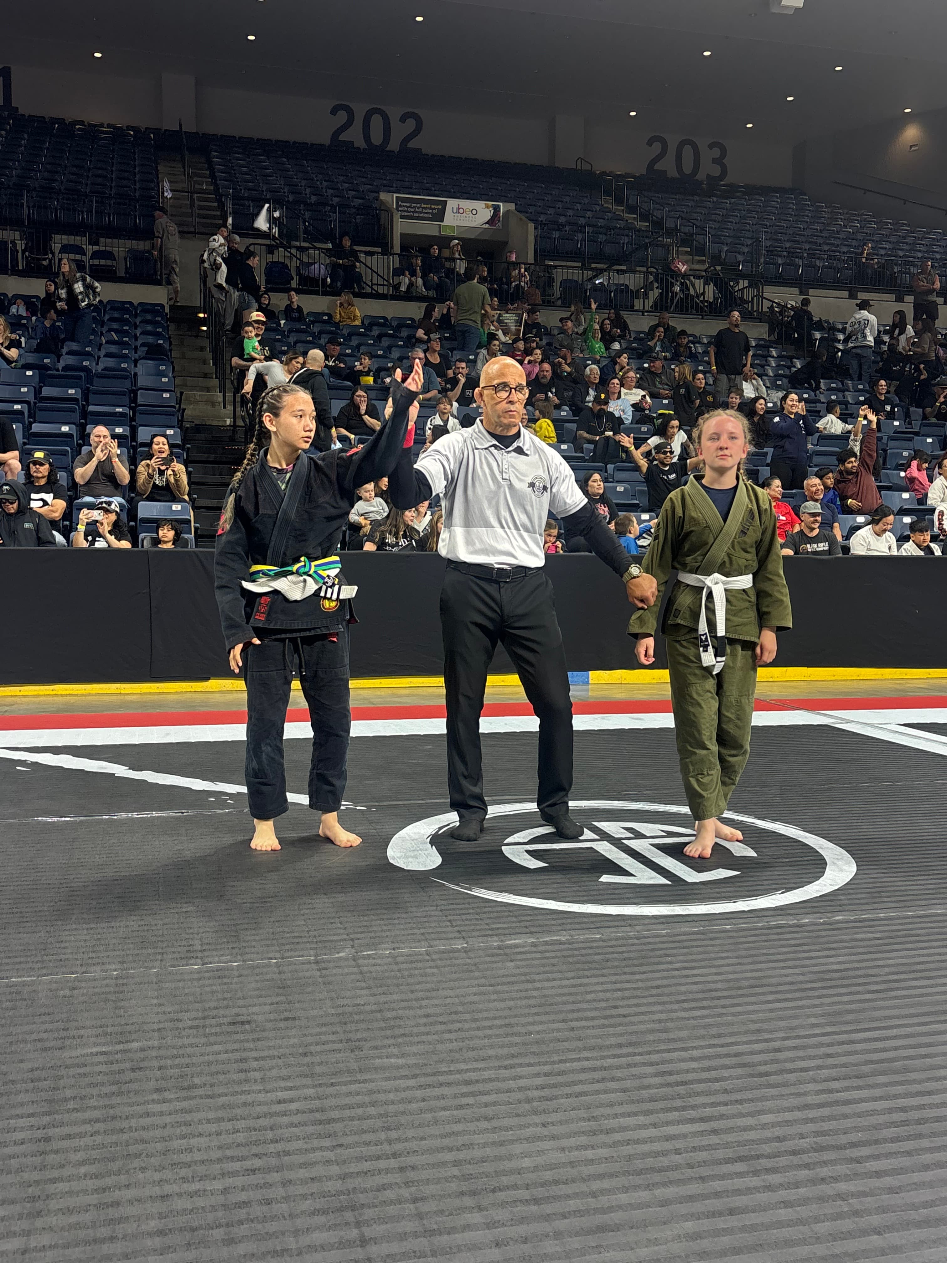 Payback BJJ team at competition