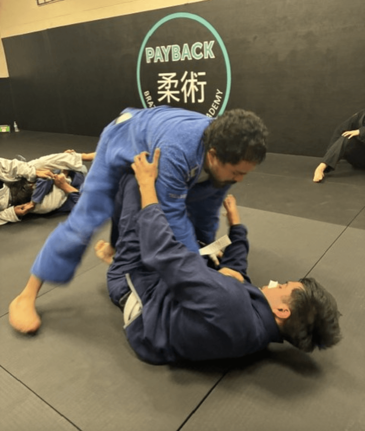 Gi training on the mats